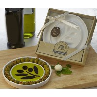 Taste of the Orchard Dipping Plate & Olive server